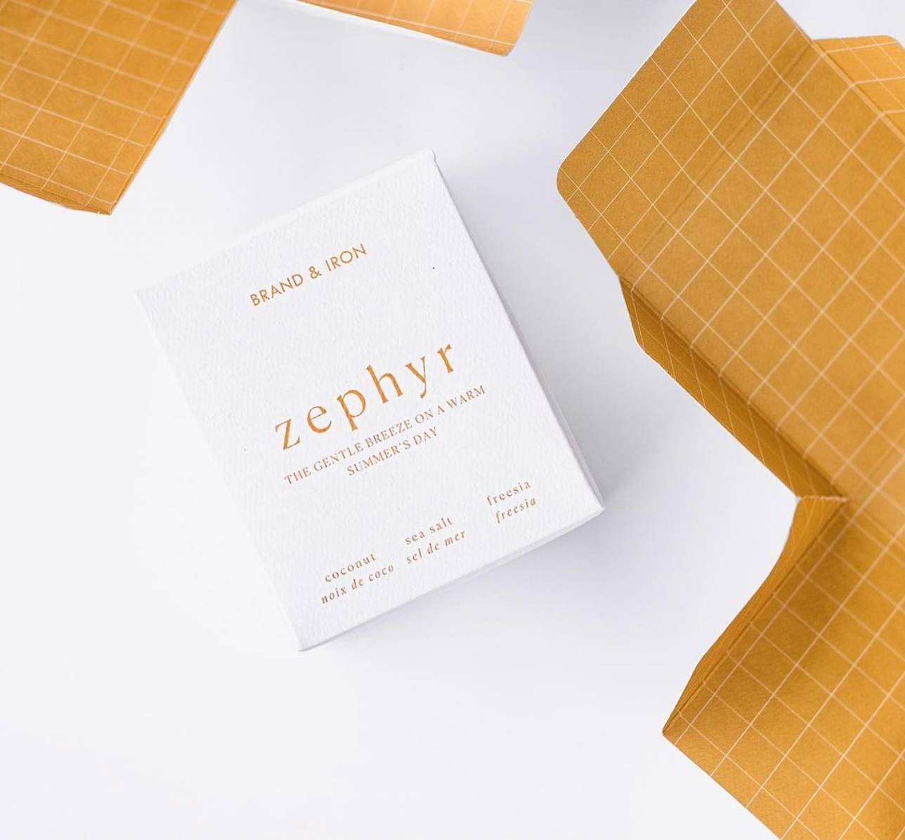 Laconic Collection: Zephyr Brand & Iron